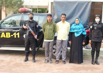 বন্দরে স্বামী স্ত্রী সহ ৩ মাদক ব্যবসায়ী গ্রেফতার