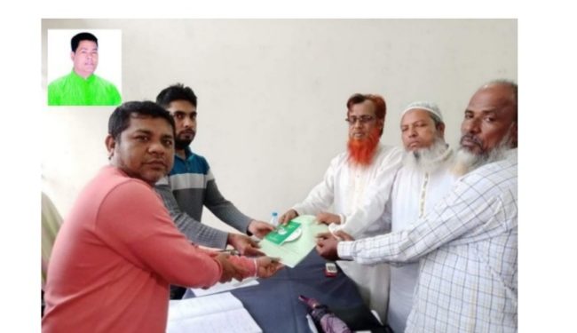 ৮ নং ওয়ার্ডে কাউন্সিলর পদে মহসিন ভূইয়ার মনোনয়ন ক্রয়