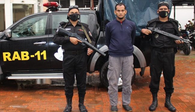 নিতাইগঞ্জে ৪৭০০ পিছ ইয়াবা সহ গাজী গ্রেফতার