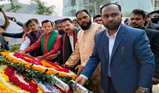 আড়াইহাজারে যথাযোগ্য মর্যাদায় মহান বিজয় দিবস পালিত