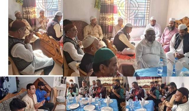 আ. লীগ নেতা সানাউল্লাহ’র উদ্যোগে আইভীর জন্য দোয়া