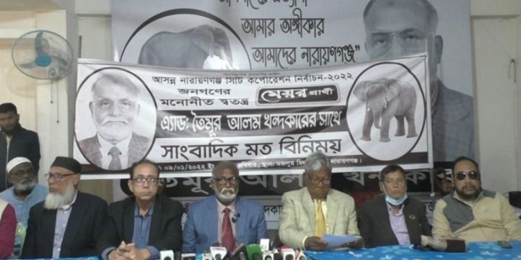 আমি শামীম ওসমানের প্রার্থী নই আমি জনগনের প্রার্থী-তৈমূর