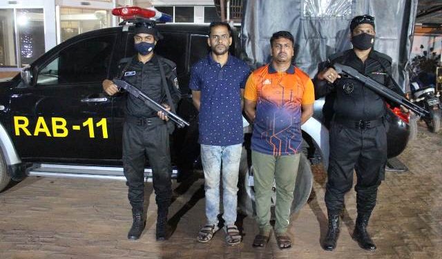 সোনারগায়ে ২২ কেজি গাঁজা সহ গ্রেফতার ২