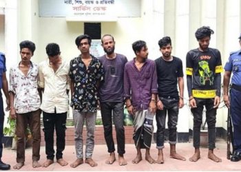 রুপগঞ্জে ৬ ডাকাত গ্রেফতার