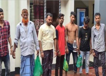 রুপগঞ্জে বিদেশী পিস্তল সহ হত্যা মামলার ৭ আসামী গ্রেফতার