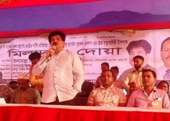 সোনারগায়ে এরশাদের মৃত্যুবার্ষিকীতে এমপি খোকা