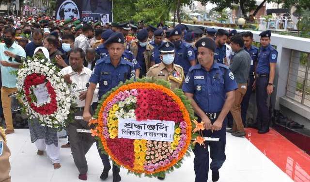 পিবিআই কর্তৃক ১৫ই আগস্ট জাতীয় শোক দিবস পালন