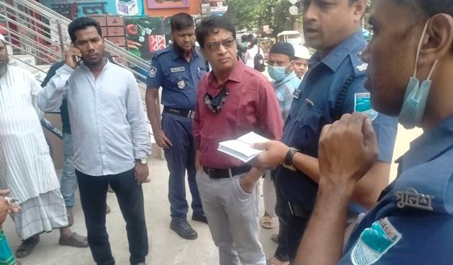 ৭ তলা থেকে হাতুড়ি পড়া সেই ভবনের নির্মাণ কাজ বন্ধের নির্দেশ