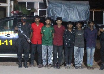 র‌্যাবের হাতে টাইগার গ্রুপ’র ৬ সদস্য গ্রেফতার