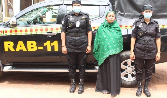 র‌্যাবের অভিযানে ধর্ষণ ও হত্যা মামলার মৃত্যুদন্ডাদেশ প্রাপ্ত আসামী গ্রেফতার
