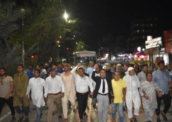 মহানগর বিএনপির তাৎক্ষণিক বিক্ষোভ মিছিল