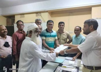 ১৫ নং ওয়ার্ডে নিরবিচ্ছিন্ন গ্যাস সরবরাহের দাবিতে স্মারকলিপি প্রদান