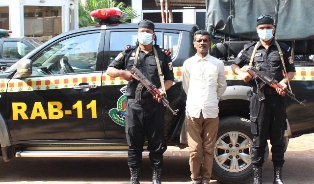 সিদ্ধিরগঞ্জে ইসমাইল নামে এক ছিনতাইতারী গ্রেফতার