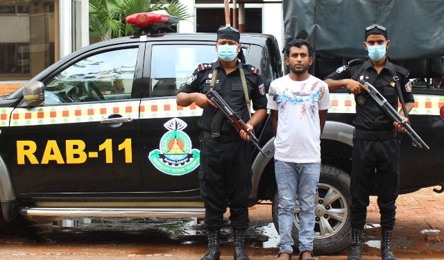 বন্দরে মাদক মামলার সাজাপ্রাপ্ত আসামী গ্র্রেফতার