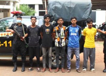 রুপগঞ্জে কিশোর গ্যাং সজিব বাহিনীর ৫ সদস্য গ্রেফতার