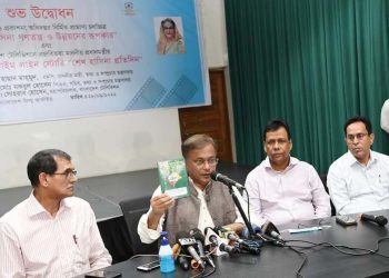 শেখ হাসিনা ছাত্রনেতা থেকে এখন বিশ্বনেতা -তথ্যমন্ত্রী