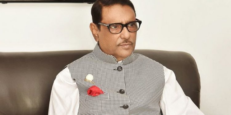 রাষ্ট্রের পুলিশ বাহিনীকে প্রতিপক্ষ বানাচ্ছে বিএনপি-ওবায়দুল কাদের