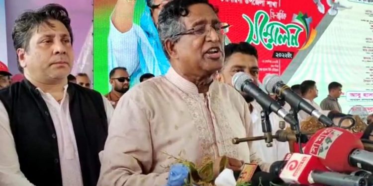 বিএনপি একটি অসভ্য ও বেয়াদব দল-কৃষিমন্ত্রী আ. রাজ্জাক