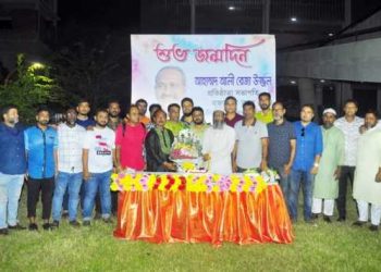 শেখ রাসেল পার্কে নানা আয়োজনে উজ্জলের জন্মদিন পালন
