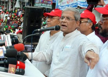 বিএনপির সমাবেশ দেখে আওয়ামীলীগের কম্পন উঠে গেছে-মির্জা ফখরুল