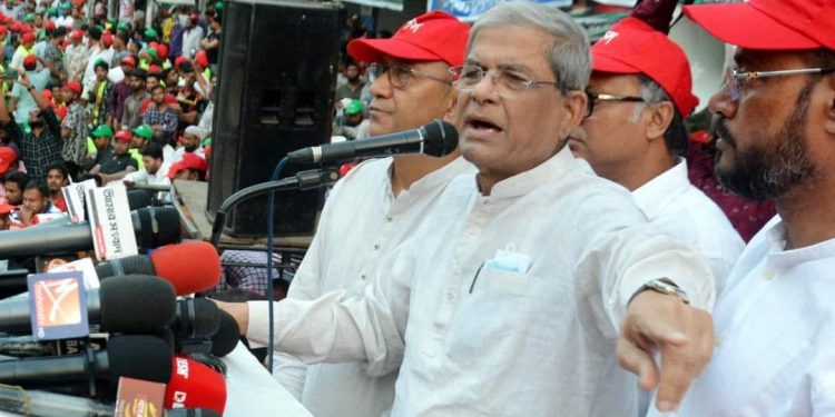 বিএনপির সমাবেশ দেখে আওয়ামীলীগের কম্পন উঠে গেছে-মির্জা ফখরুল