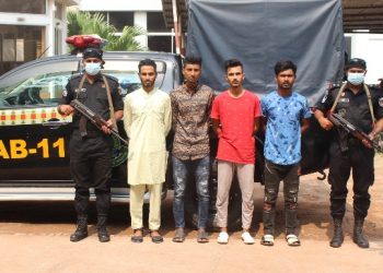 সোনারগায়ে কিশোরগ্যাংয়ের “সুমন গ্রুপ”এর ৪ সদস্য গ্রেফতার