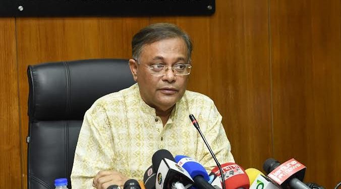 গোপনকক্ষ গোপনই এবং মানুষ গোপনেই ভোট দেবে-তথ্যমন্ত্রী