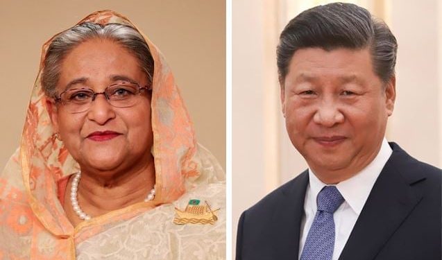 সিপিসি’র সাধারণ সম্পাদক পুনঃনির্বাচিত হওয়ায় চীনের প্রেসিডেন্ট শিকে প্রধানমন্ত্রী’র অভিনন্দন