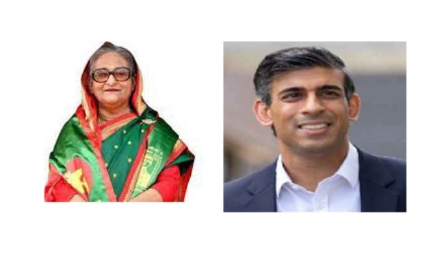 যুক্তরাজ্যের নয়া প্রধানমন্ত্রী ঋষি সুনাককে প্রধানমন্ত্রী শেখ হাসিনার অভিনন্দন