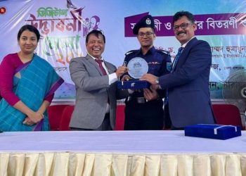 ডিজিটাল উদ্ভাবনী মেলায় নারায়ণগঞ্জ জেলা পুলিশ শ্রেষ্ঠ