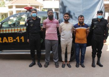 চনপাড়ায় র‌্যাবের উপর হামলার ঘটনায় গ্রেপ্তার ৩