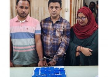 আড়াইহাজারে ৫ হাজার পিছ ইয়াবা সহ গ্রেপ্তার ৩