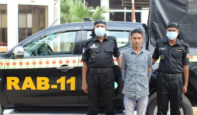 সিদ্ধিরগঞ্জে ইয়াবাসহ হাসান গ্রেফতার