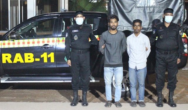 সোনারগায়ে গাঁজা সহ গ্রেফতার ২