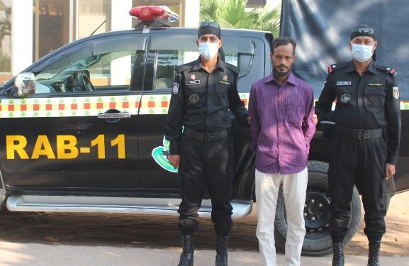 ফতুল্লায় শিশু ধর্ষণ ও হত্যা মামলার মৃত্যুদন্ড প্রাপ্ত আসামী গ্রেফতার