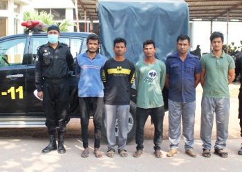 রুপগঞ্জে দুর্ধর্ষ ৫ ডাকাত গ্রেফতার