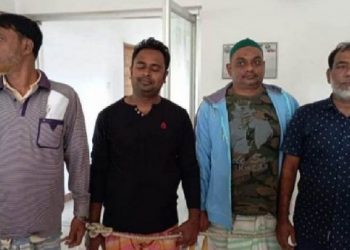 আওয়ামীলীগ অফিস ভাংচুর মামলায় বিএনপির ৪ নেতা গ্রেপ্তার