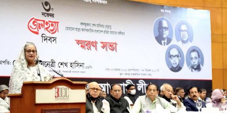 বিএনপি বেশী বাড়াবাড়ি করলে খালেদা জিয়াকে জেলে পাঠানো হবে-প্রধানমন্ত্রী