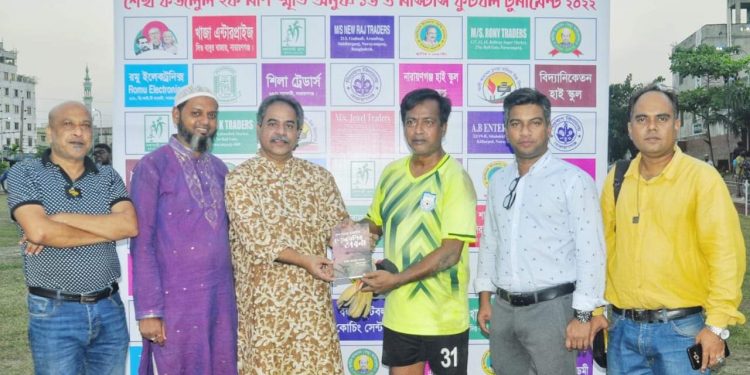 শেখ ফজলুল হক মনি স্মৃতি টুর্নামেন্টে রাইজিং সান ও সোনালী অতীত ড্র