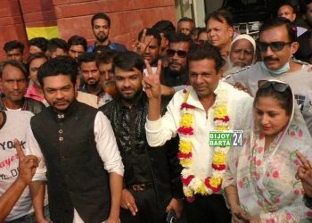 বিপুল ভোটে প্যানেল মেয়র নির্বাচিত হলেন কাউন্সিলর বাবু