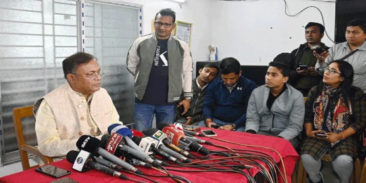 গনমিছিলের নামে বিএনপি-জামাত বিশৃঙ্খলা সৃষ্টির চেষ্টা করেছিল-তথ্যমন্ত্রী