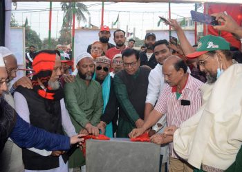 তল্লায় মুক্তিযোদ্ধাদের জন্য ভবন করার উদ্যোগ নিলেন ব্যবসায়ী মাসুদুজ্জামান