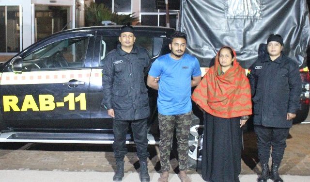 সিদ্ধিরগঞ্জে ধর্ষণ মামলার ২ পলাতক আসামী গ্রেপ্তার