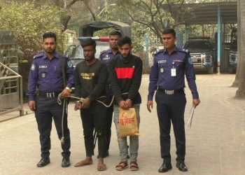 সোনারগায়ে চীনা নাগরিককে ডাকাতির ঘটনায় ৫ ডাকাত গ্রেপ্তার