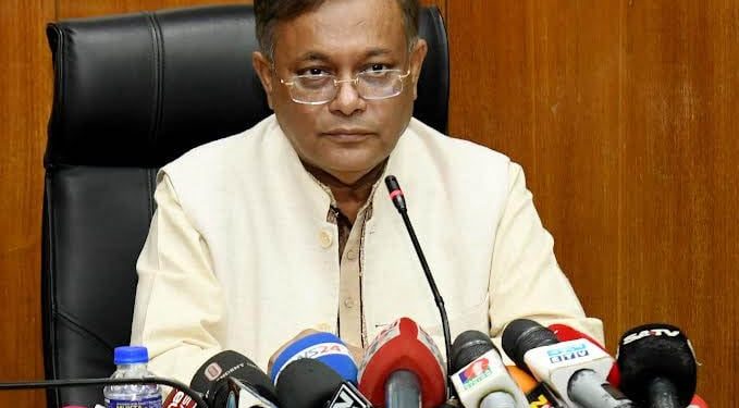 বিএনপির গণ-অবস্থানে জনগণ তো দূরের কথা, কর্মীরাও সবাই অংশগ্রহণ করেনি-তথ্যমন্ত্রী