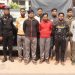 আড়াইহাজারে বিপুল পরিমান দেশীয় অস্ত্রসহ ডাকাত সন্দেহে আটক ৮