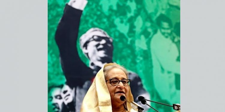 আওয়ামীলীগ দলটি জনগণের জন্য কাজ করে-প্রধানমন্ত্রী