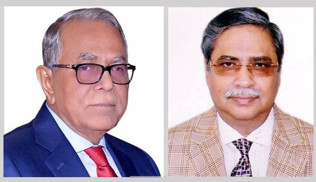 নতুন রাষ্ট্রপতি চপ্পুকে আব্দুল হামিদের অভিনন্দন