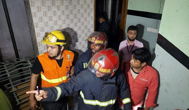 মাসদাইরে ভয়াবহ বিস্ফোরণে মা ও ছেলে দগ্ধ