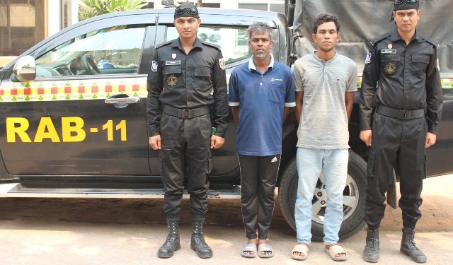 রূপগঞ্জে রাকিব হত্যা মামলার ২ পলাতক আসামী গ্রেপ্তার